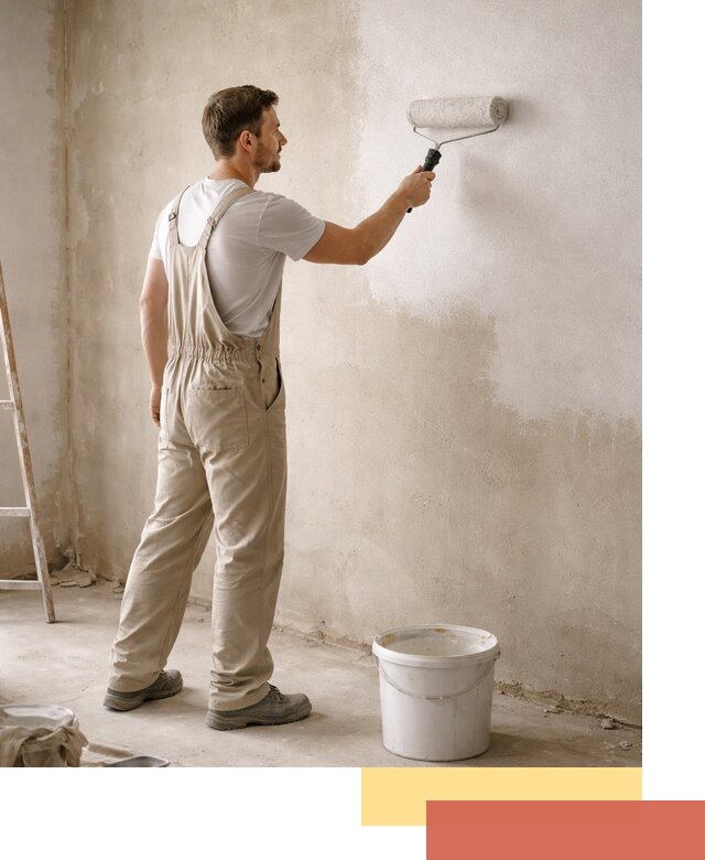 Грунтовка стен под отделку в Северске профессиональным раствором