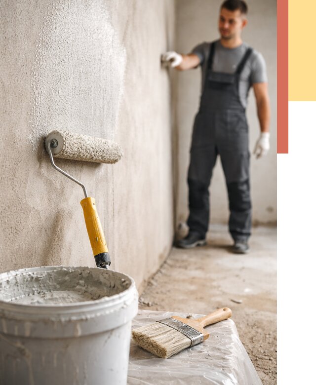 Нанесение бетоноконтакта на стены в Северске от 4366 руб. быстро и недорого | ОТДЕЛОЧНИК-Свк