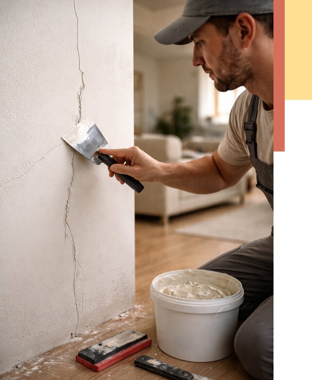 Заделка трещин и сколов в Северске от 2547 руб. — быстро и недорого | ОТДЕЛОЧНИК-Свк