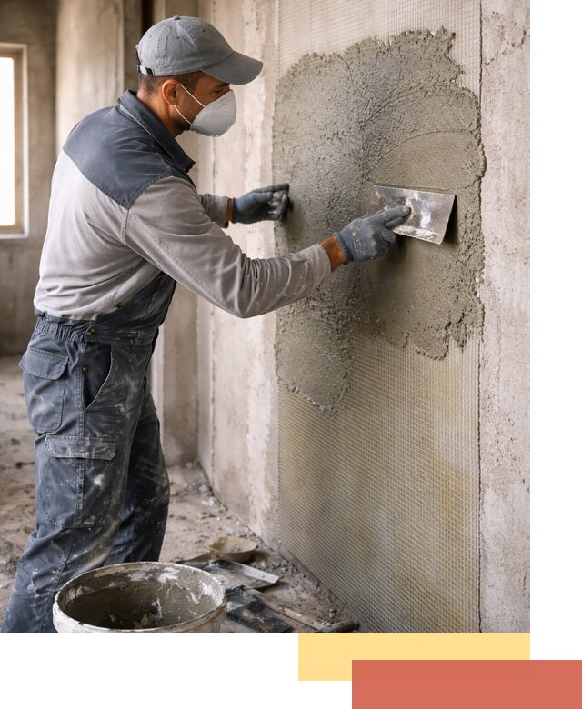 Штукатурка стен по сетке в Северске под ключ качественно и быстро