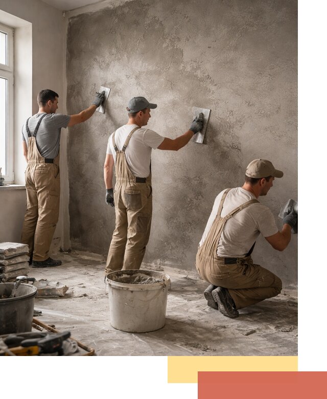 Декоративная штукатурка под бетон в Северске для стен и потолков