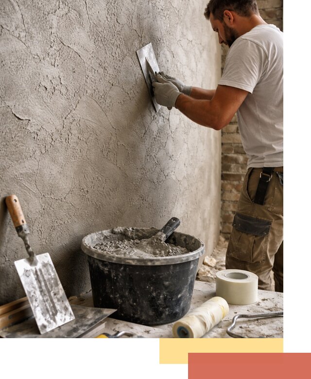 Декоративная штукатурка лофт в Северске — отделка стен и потолков