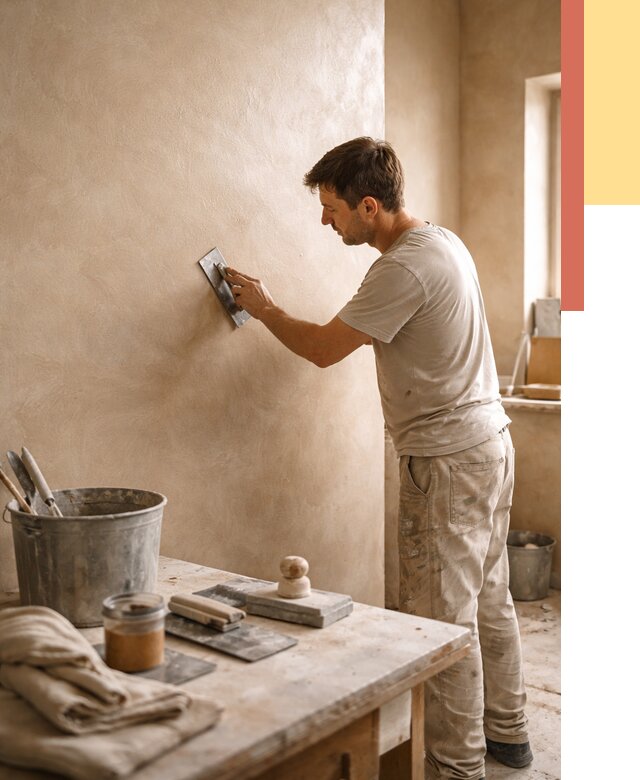 Марокканская штукатурка таделакт в Северске под ключ от 4366 руб. | ОТДЕЛОЧНИК-Свк