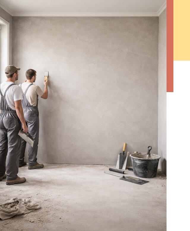 Микробетон на стены в Северске от 1299 руб. — нанесение и отделка | ОТДЕЛОЧНИК-Свк