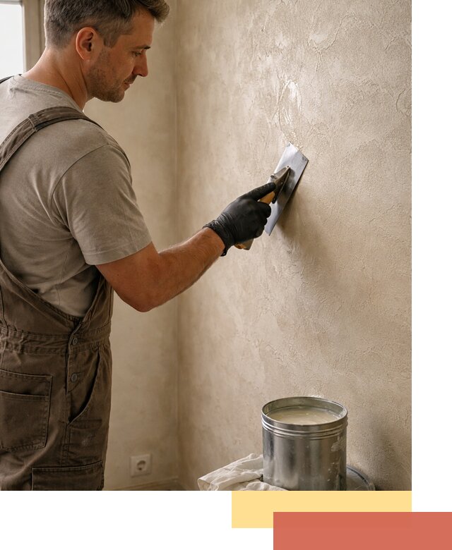 Нанесение воска на штукатурку в Северске для защиты и блеска