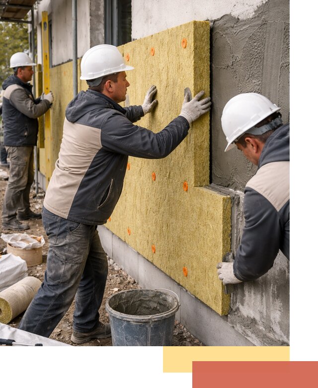 Утепление стен минватой в Северске — тепло и звукоизоляция