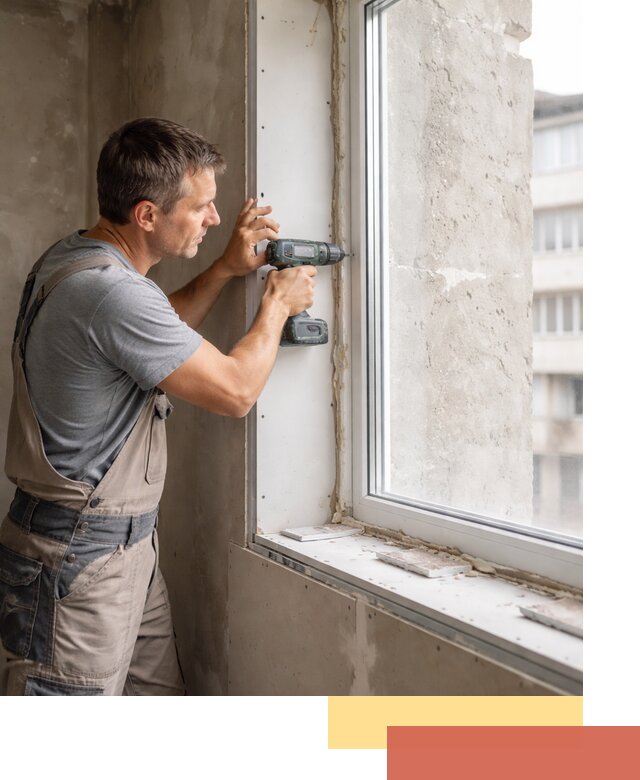 Монтаж гипсокартонных откосов в Северске под ключ