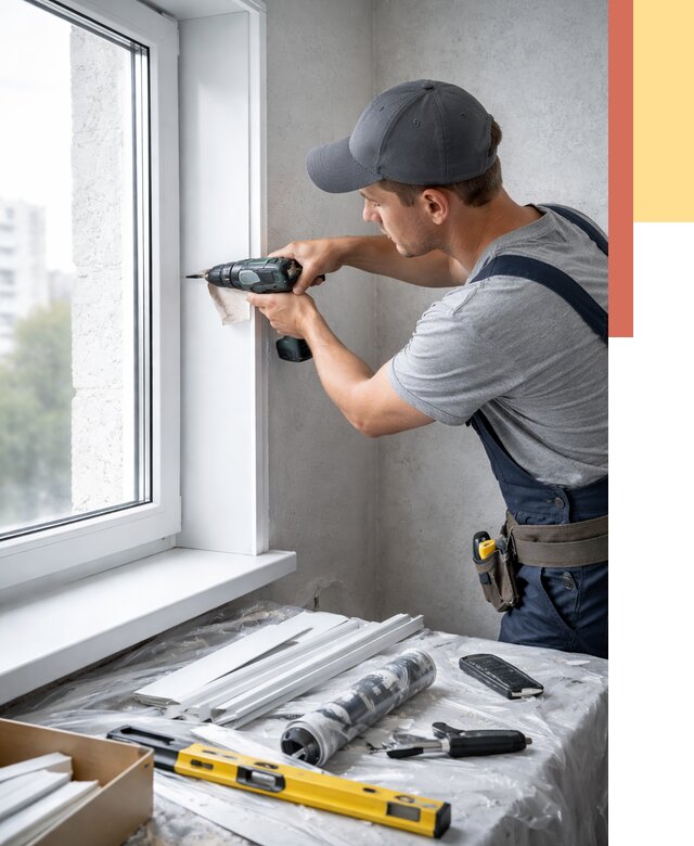 Установка пластиковых откосов в Северске от 2339 руб. | ОТДЕЛОЧНИК-Свк монтаж, быстро и недорого