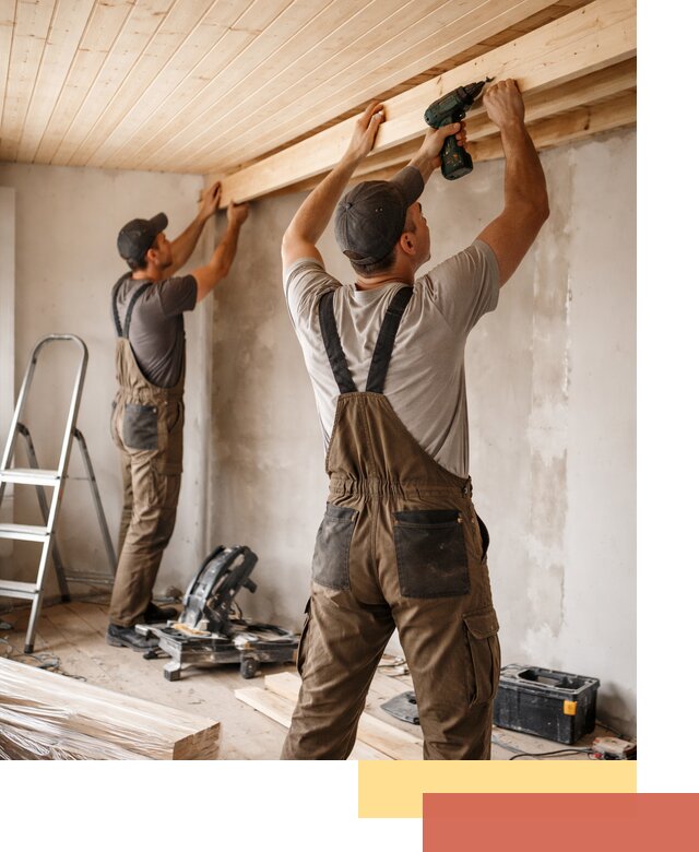 Монтаж потолка из вагонки в Северске профессионально и аккуратно