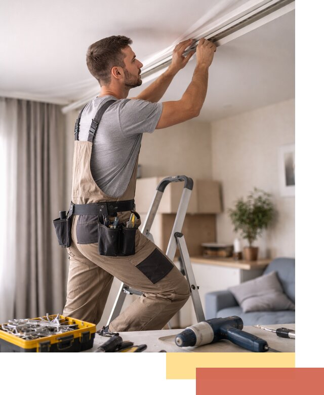 Ремонт натяжных потолков в Северске — качественно и оперативно