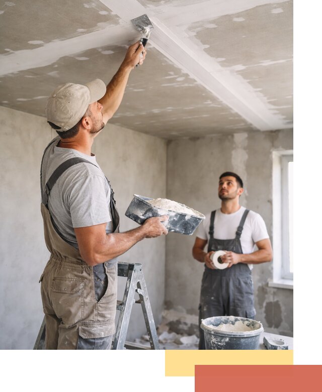 Обработка швов потолка ГКЛ в Северске: качественная заделка и шпатлевка