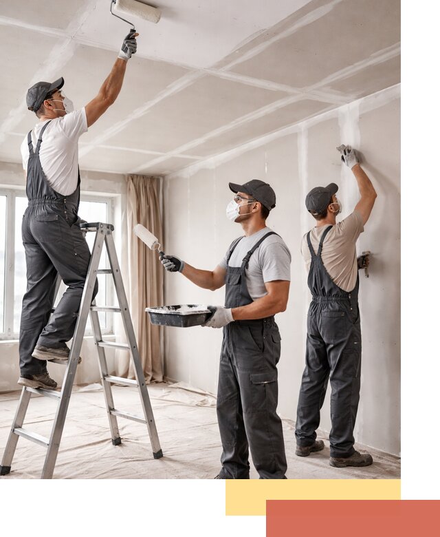 Покраска потолка из гипсокартона в Северске качественно и недорого