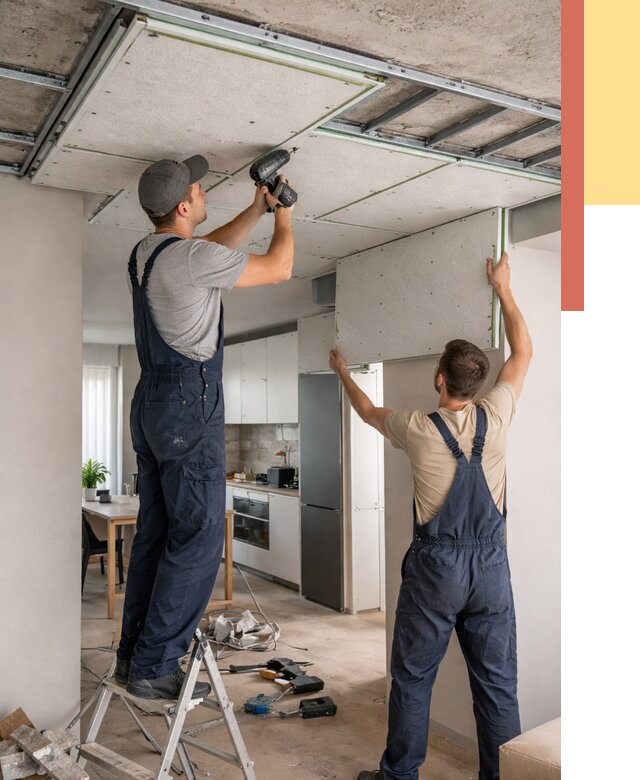 Шумоизоляция потолка панелями зипс в Северске от 1923 руб. под ключ | ОТДЕЛОЧНИК-Свк